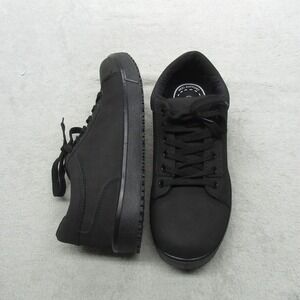 Sanita Men 8.5 Work Shoes Black Umami S2 Slip Resistant Water Resistant Sneakers